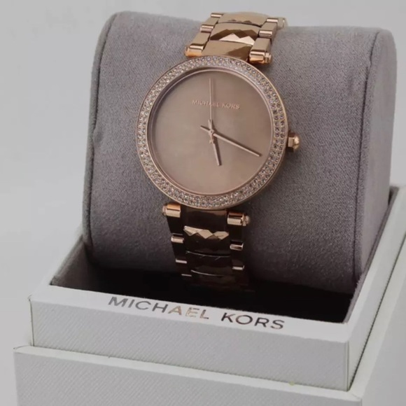 Michael Kors | Accessories | Clearance Michael Kors Rose Gold Parker ...